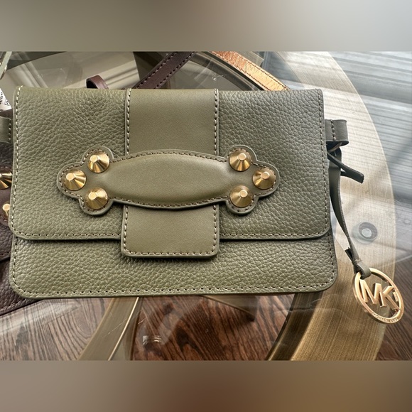 Brown and Green Michael Kors Belt Purses - Picture 7 of 7